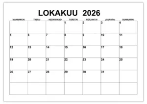 Kalenteri lokakuu 2026 02